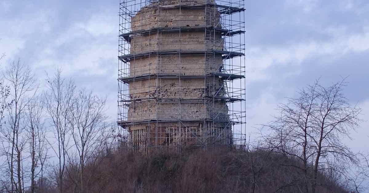 Burgtoren in Brustem (Sint-Truiden)