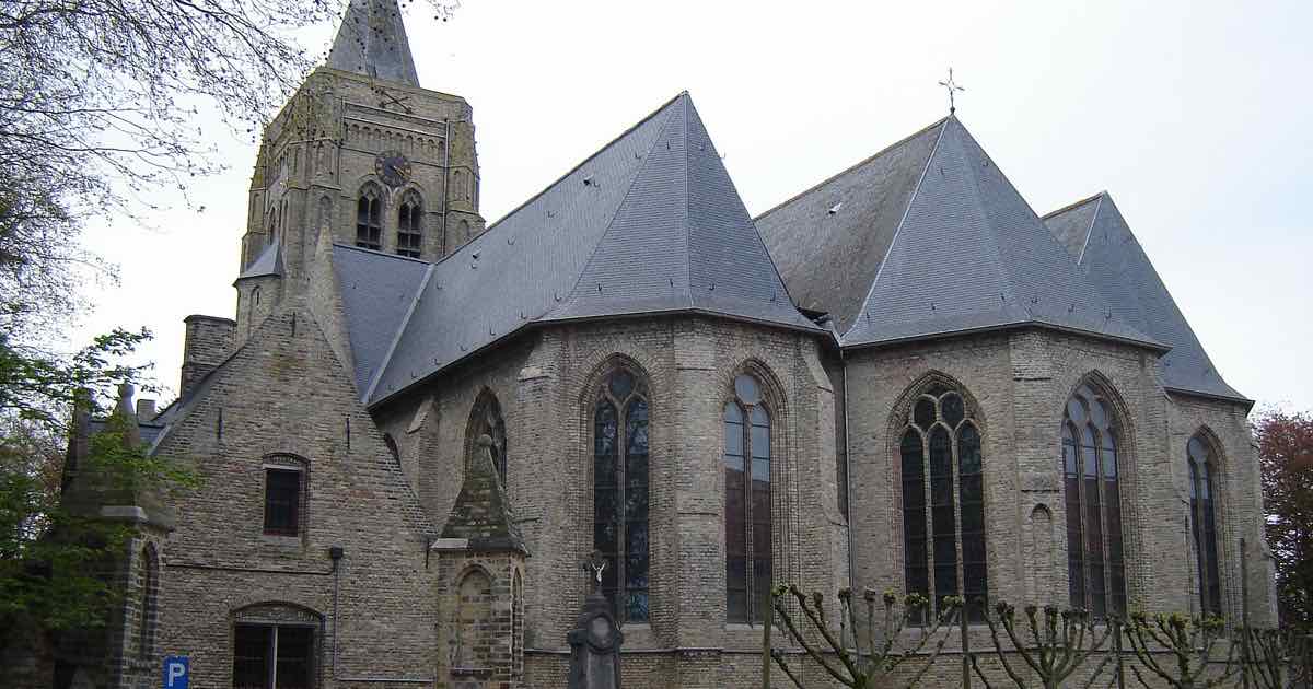 Sint-Bavokerk in Merkem (Houthulst)
