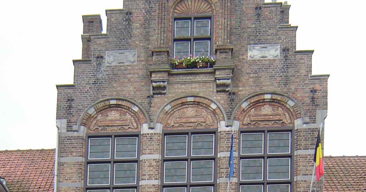 Gemeentehuis in Nieuwkerke (Heuvelland)