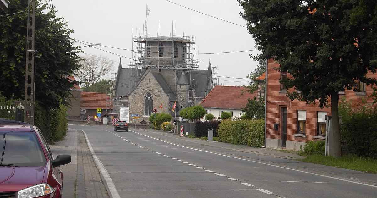 Kerk zonder toren in Sint-Maria-Latem (Zwalm)