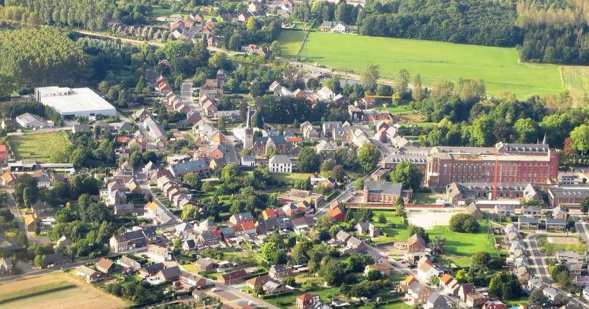 Luchtfoto van Tildonk (Haacht)