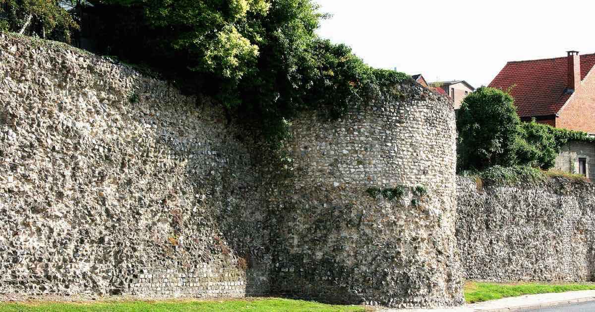 Romeinse stadsmuur in Tongeren (Tongeren-Borgloon)